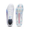 Puma King Ultimate FG/AG White x Blue Mazing