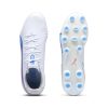 Puma King Ultimate HG/AG White x Blue Mazing