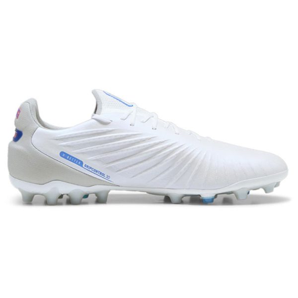 Puma King Ultimate MG White x Blue Mazing