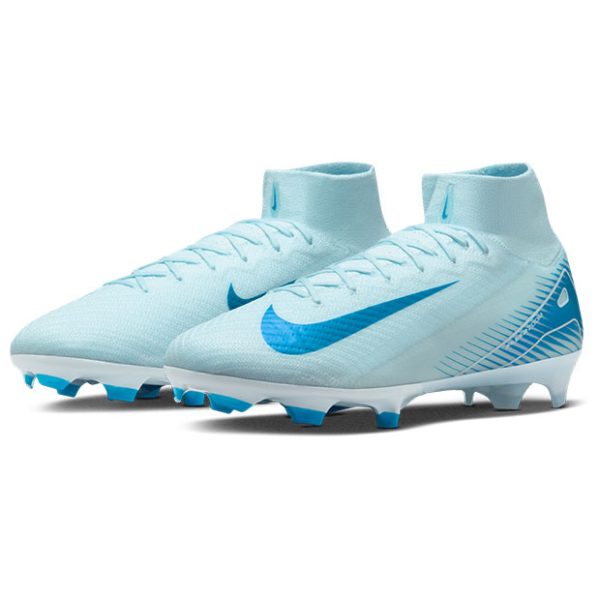 NIKE Zoom Mercurial Superfly 10 Elite FG Glacier Blue x Blue Orbit