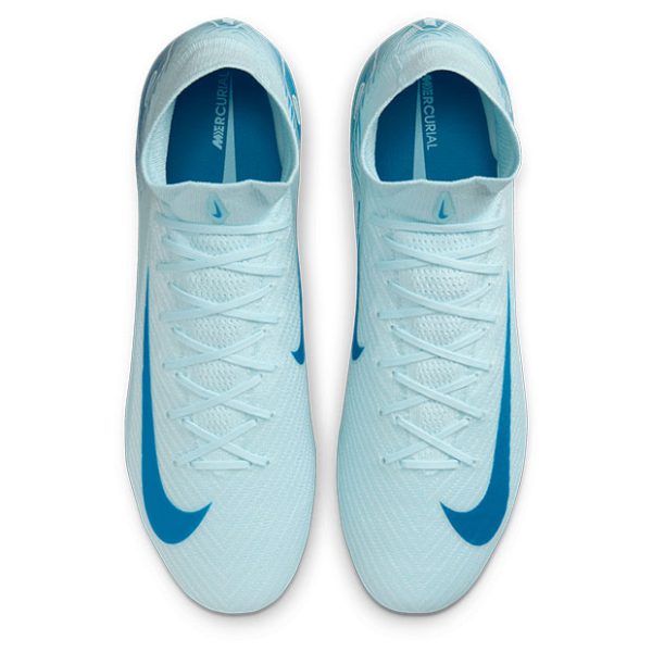 NIKE Zoom Mercurial Superfly 10 Elite FG Glacier Blue x Blue Orbit