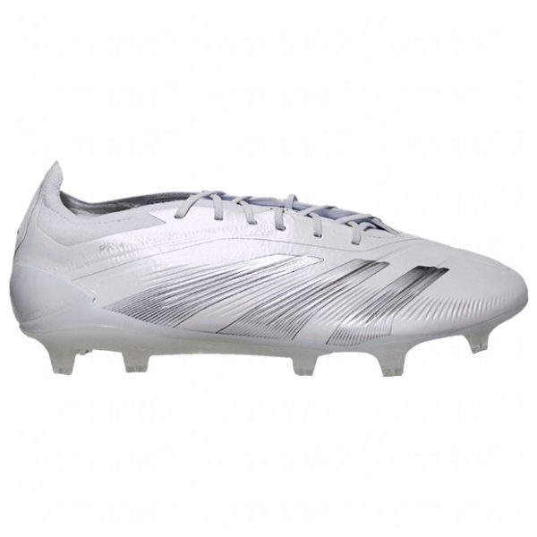 ADIDAS Predator ELITE L FG White x Silver Metallic