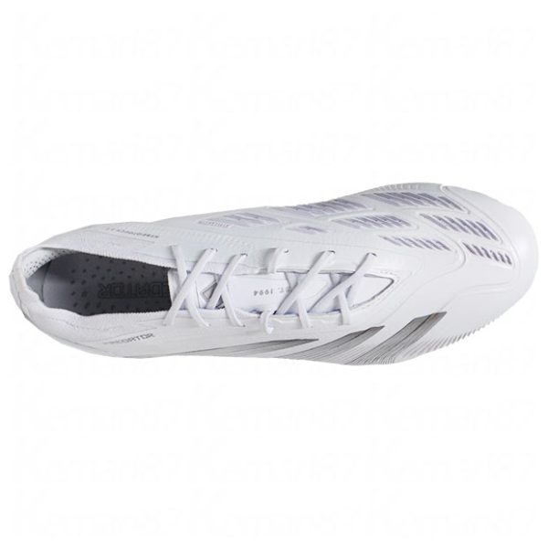 ADIDAS Predator ELITE L FG White x Silver Metallic