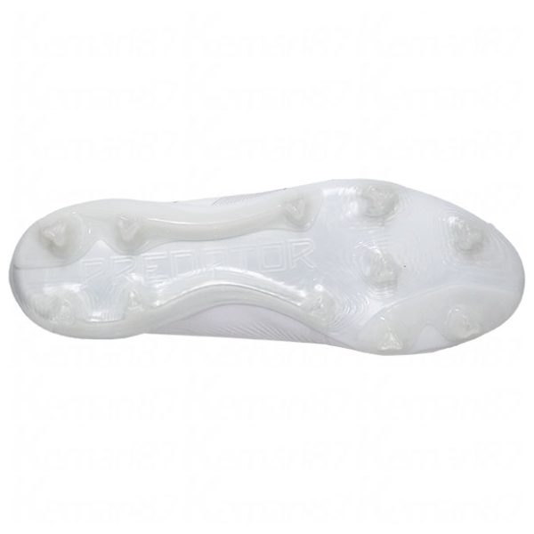 ADIDAS Predator ELITE L FG White x Silver Metallic