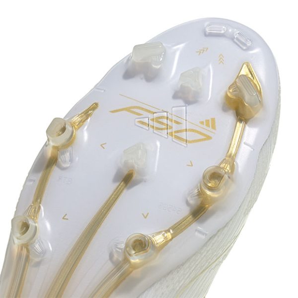 ADIDAS F50 ELITE FG White x Gold Metallic