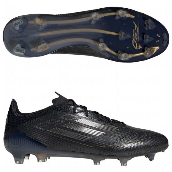 ADIDAS F50 ELITE FG Core Black x Iron Metallic