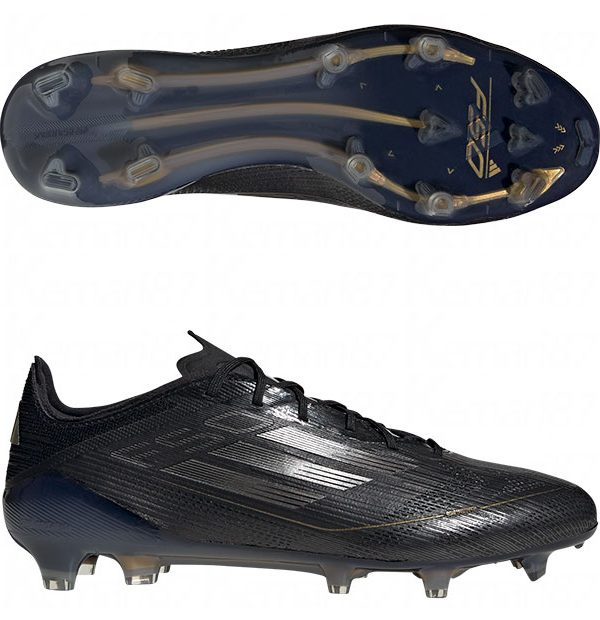 ADIDAS F50 ELITE FG Core Black x Iron Metallic
