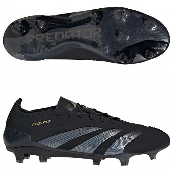 ADIDAS Predator ELITE FG Core Black x Carbon