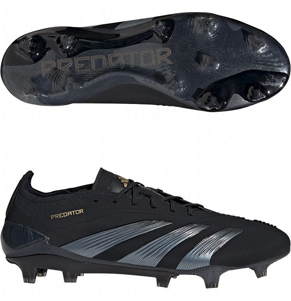 ADIDAS Predator ELITE FG Core Black x Carbon