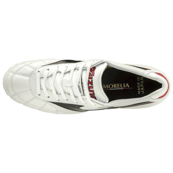MIZUNO MORELIA 2 JAPAN Short Tongue White Pearl x Black