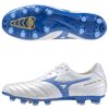 MIZUNO Monarcida NEO 3 Wide PRO Super White Pearl x Laser Blue