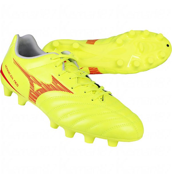MIZUNO MONARCIDA NEO 3 SELECT Safety Yellow x Fairy Coral
