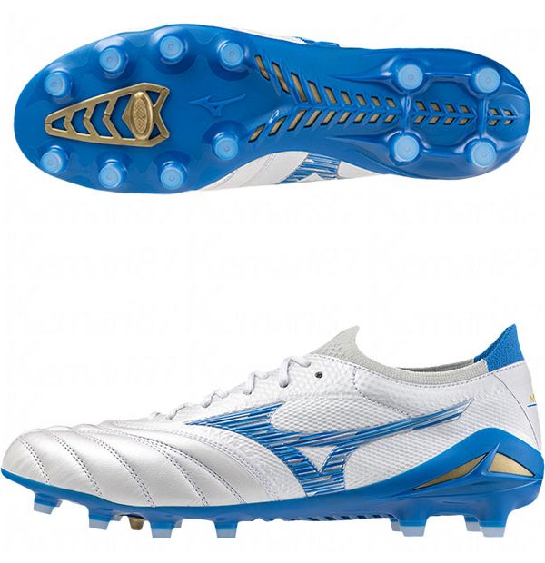 MIZUNO MORELIA NEO 4 β JAPAN White Pearl x Laser Blue