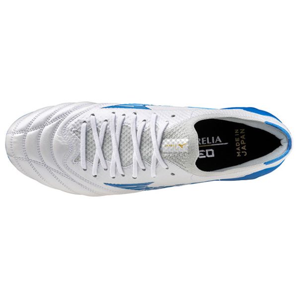 MIZUNO MORELIA NEO 4 β JAPAN White Pearl x Laser Blue