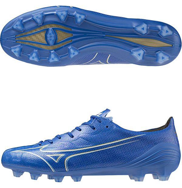 MIZUNO ALPHA JAPAN ELITE Laser Blue x White